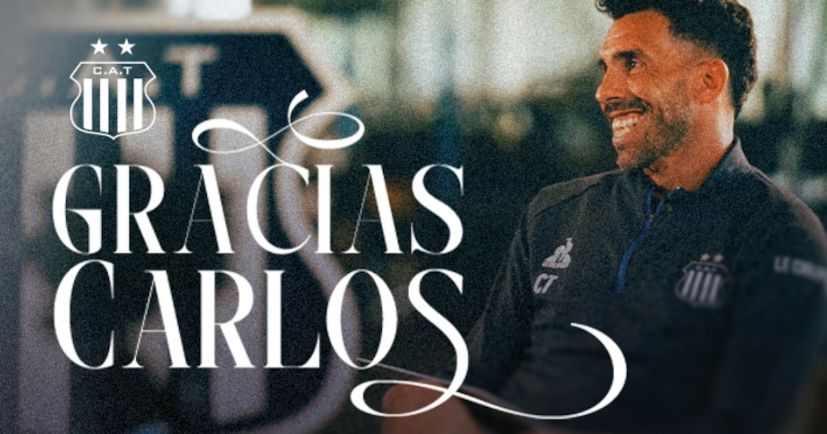 Carlos Tévez da las gracias a la afición de Talleres tras su salida como entrenador