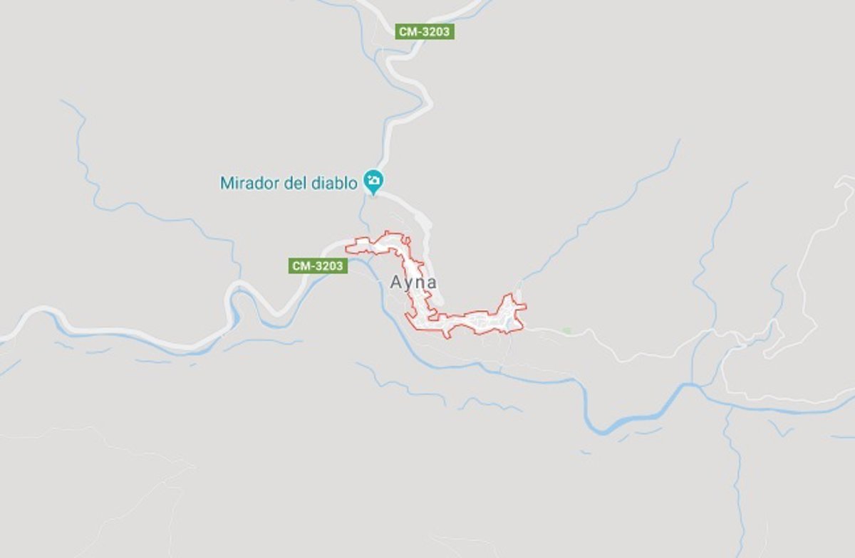 Un fallecido tras salirse de la vía la motocicleta que conducía en Ayna (Albacete)