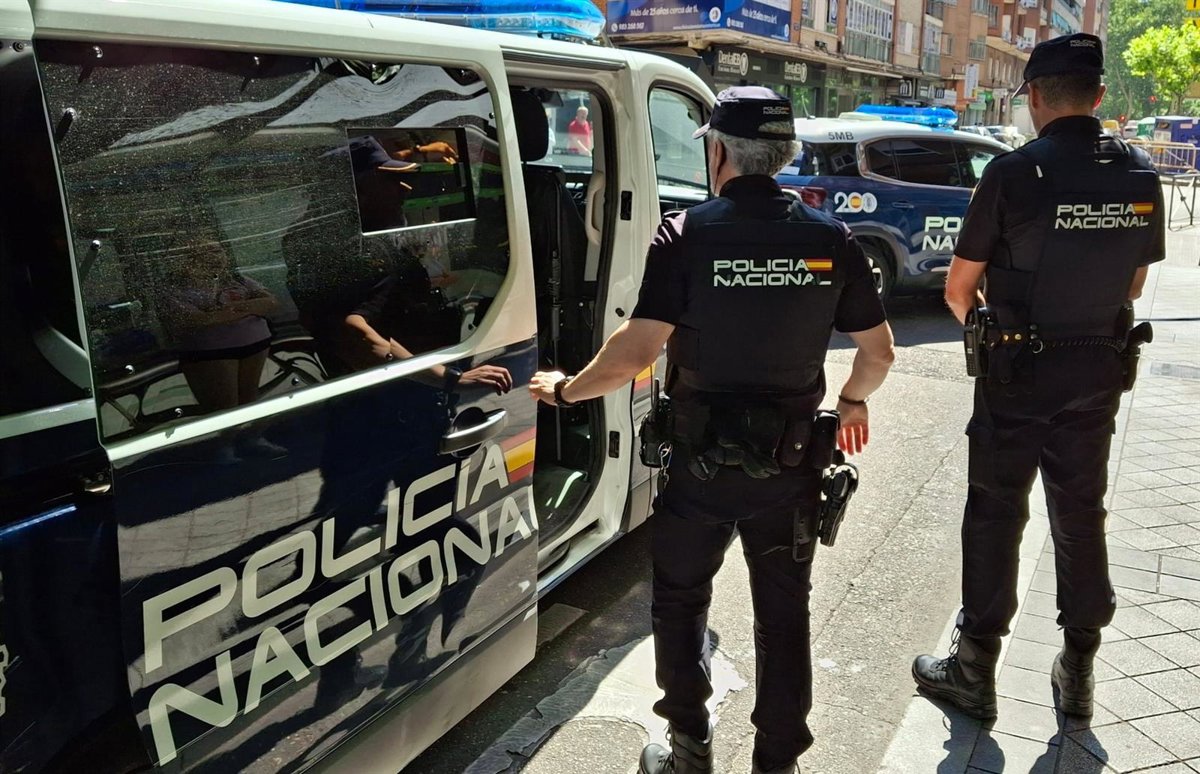 Imagen de droga incautada en un operativo policial en Valladolid