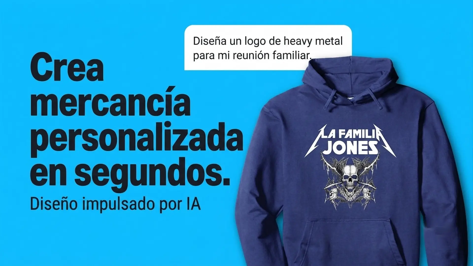 Una persona con una camiseta personalizada con un diseño de IA de su mascota