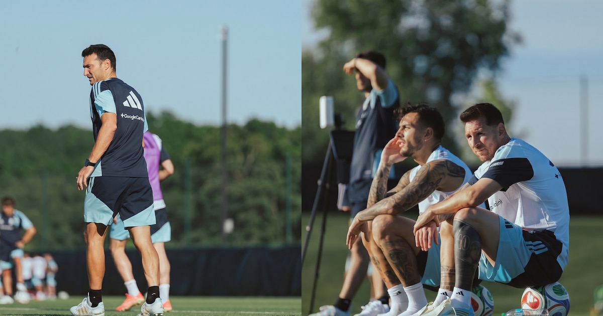 Jugadores de la Selección en entrenamiento con atención en los lesionados