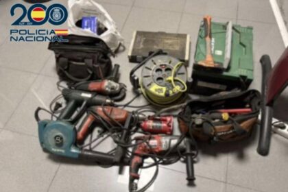 El hallazgo de una mochila oculta en un parque permite esclarecer dos robos en Valladolid