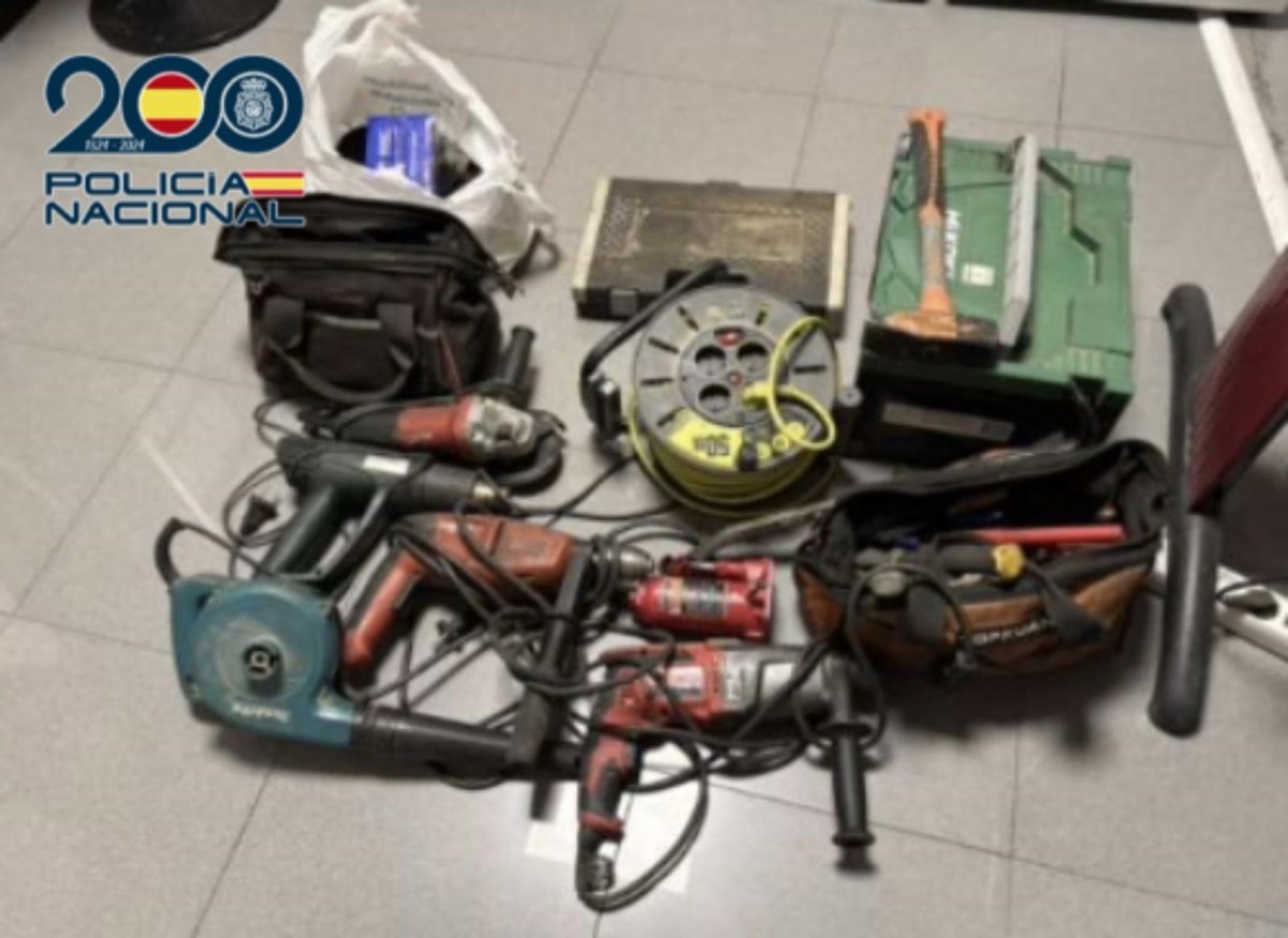 El hallazgo de una mochila oculta en un parque permite esclarecer dos robos en Valladolid