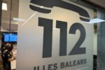 Vehículos implicados en un accidente de tráfico en una carretera cerca de Santa Eulària