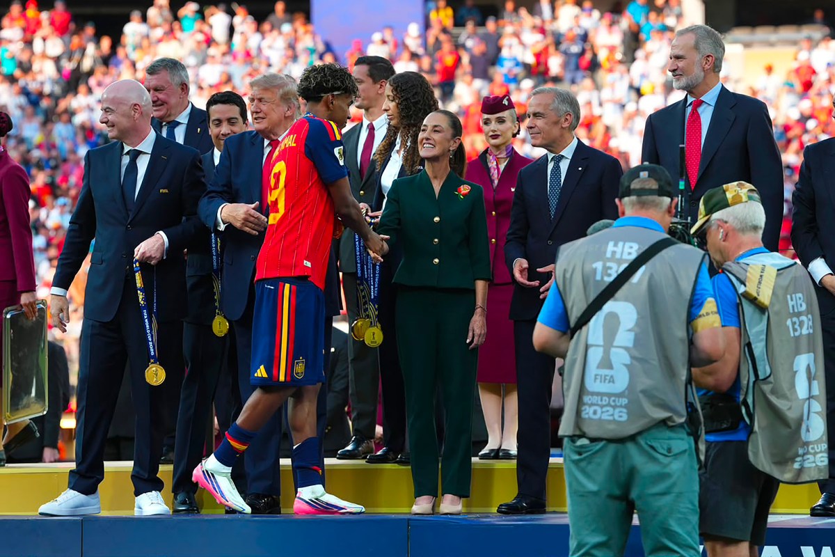 Claudia Sheinbaum felicita a España por conquistar la Copa Mundial 2026, y a México por ser la “mejor sede”